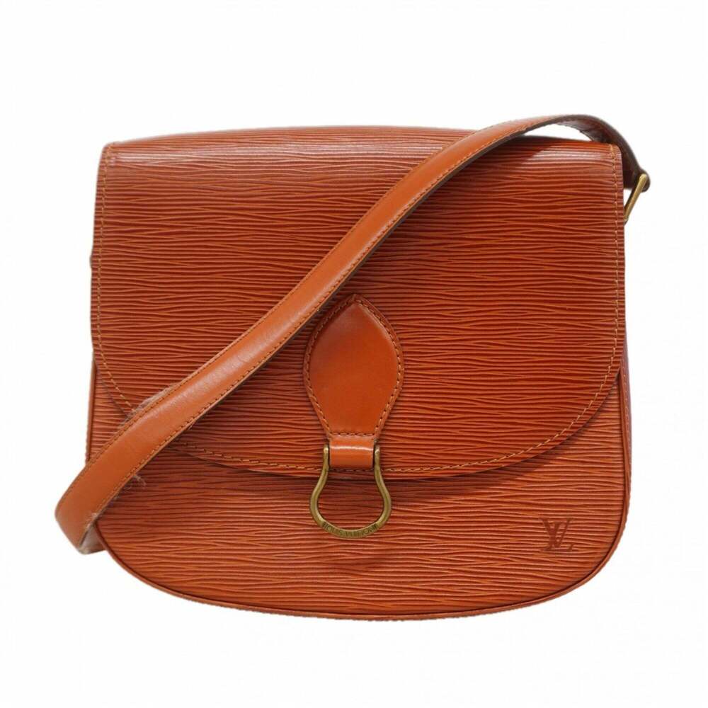 Louis Vuitton Epi Saint Cloud Shoulder Bag M52193 Kenya Brown (Women's) - Picture 1 of 10